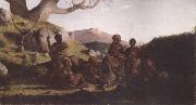 Robert Dowling Tasmanian Aborigines Spain oil painting artist